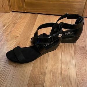 Anne Klein Black Sandals